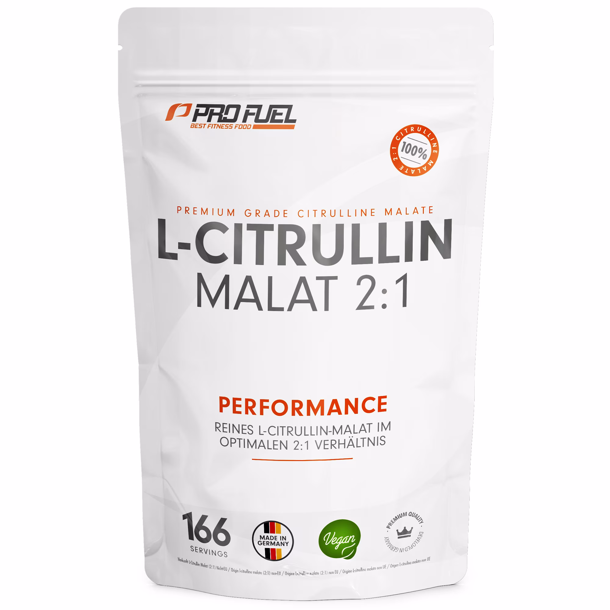 ProFuel L-Citrullin Malat 2:1 (500G Beutel) ProFuel L-Citrullin Malat 2:1 (500G Beutel)