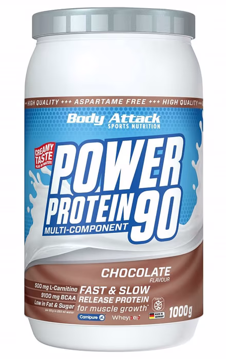 1909_newpowerprotein_1000 Body Attack New Power Protein 90 (1000g Dose)