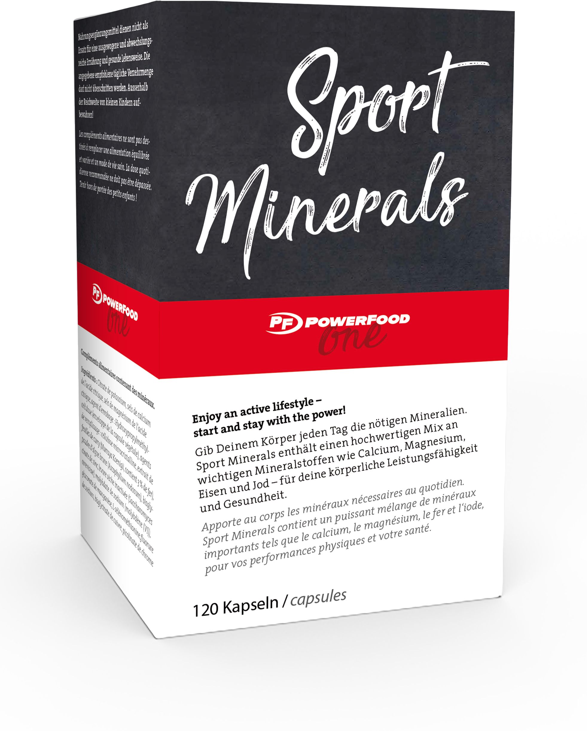 PowerFood One Sport Minerals (120 Caps)
