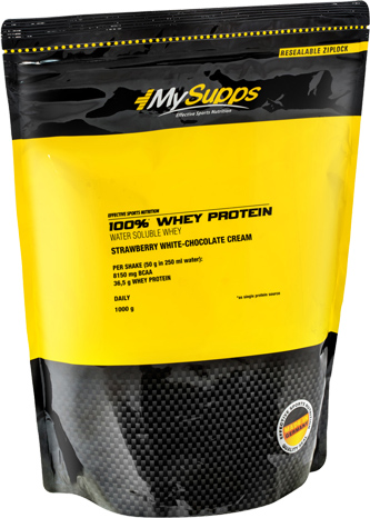 MySupps 100% Whey Protein (1000g Beutel)