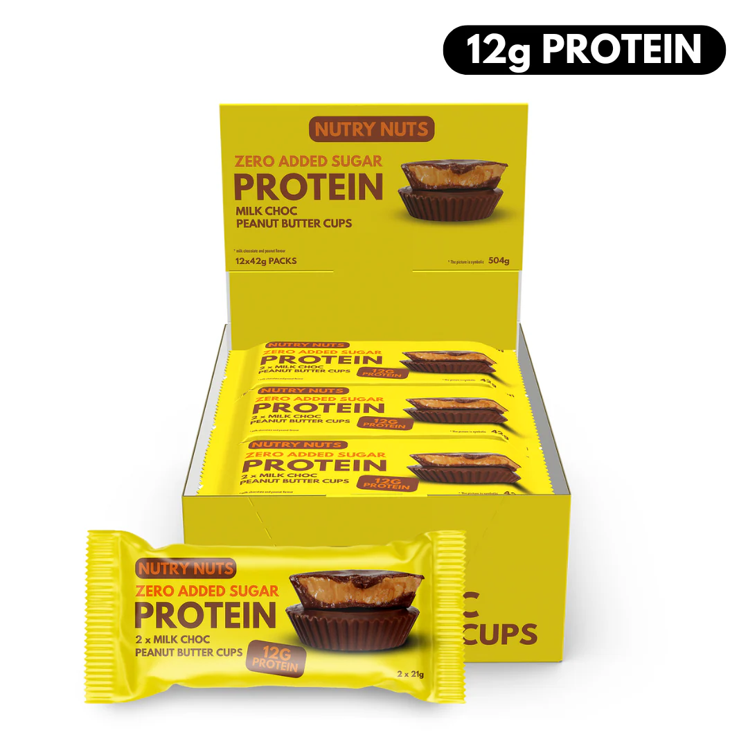 Nutry Nuts Peanut Butter Cups (12 x 42g)