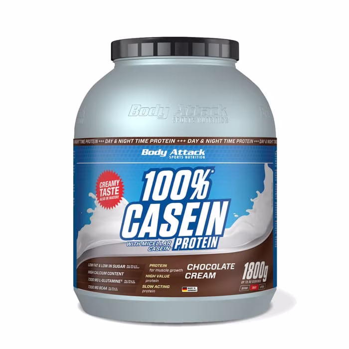Body Attack 100 % Casein Protein (1800g Dose) Body Attack 100 % Casein Protein (1800g Dose)