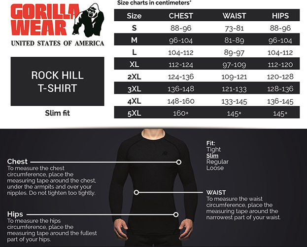 Gorilla Wear Rock Hill T-Shirt White