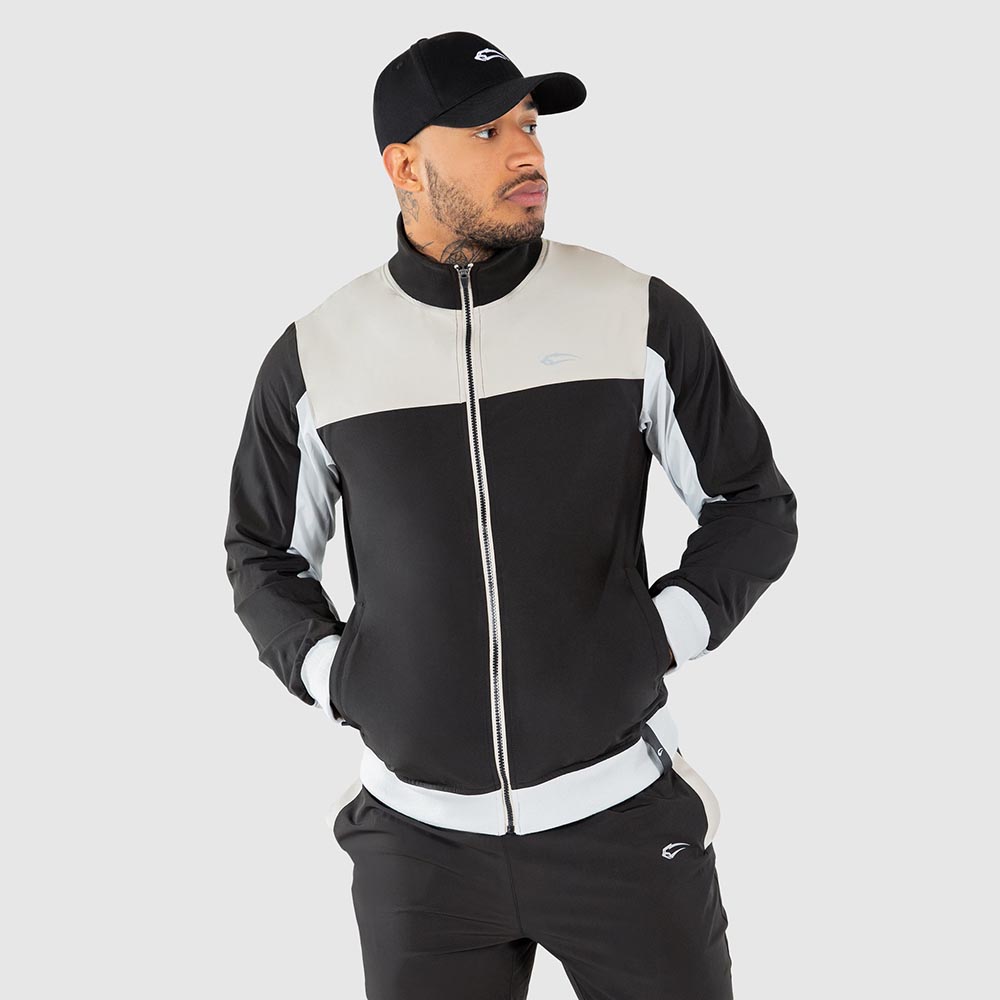 Smilodox Trainingsjacke Urbanice Full Zip Beige