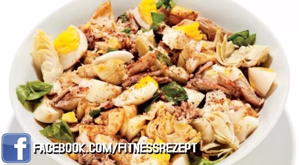 Krabbensalat mit Artischockenherzen und Ei Krabbensalat mit Artischockenherzen und Ei
