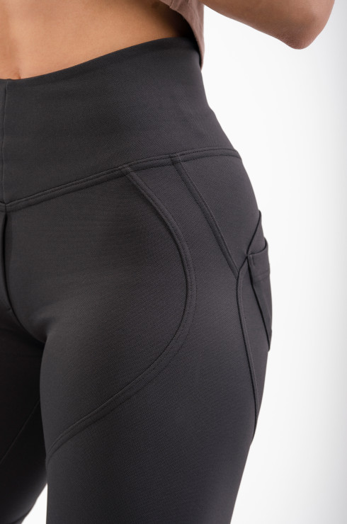 Nebbia High Waist & Lifting Effect Bubble Butt Pants 587 black