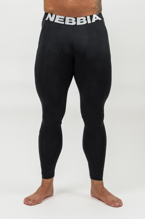 Nebbia Gym Leggings with Pocket Discipline 708 - black