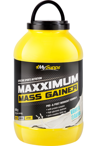 MySupps Maxximum Mass Gainer (4500g Dose)