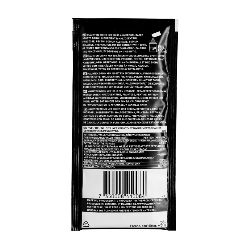 Maurten Hydrogel Drink Mix 160 (18 x 40G Beutel)