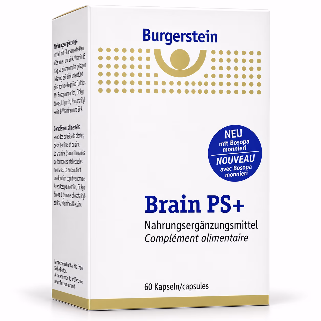 Burgerstein Brain PS+ (60 Caps) Burgerstein Brain PS+ (60 Caps)