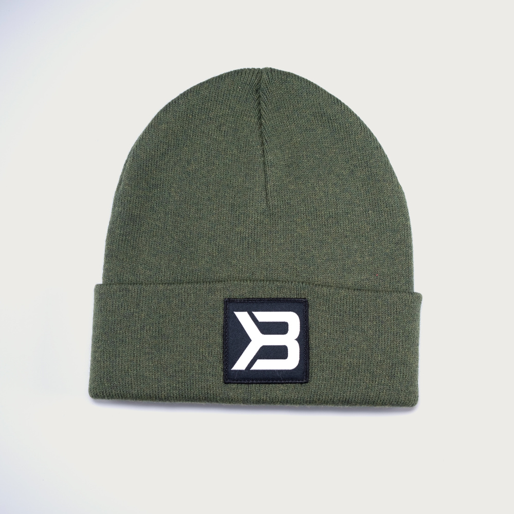 Better Bodies Tribeca Beanie Washed Green
