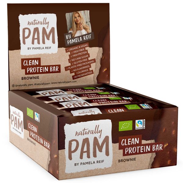 Naturally Pam Bio Clean Protein Bar (12 x 42G)