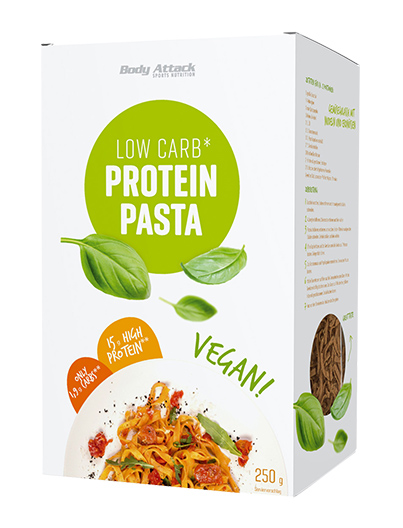 Body Attack Low Carb Protein Pasta vegan (250g)