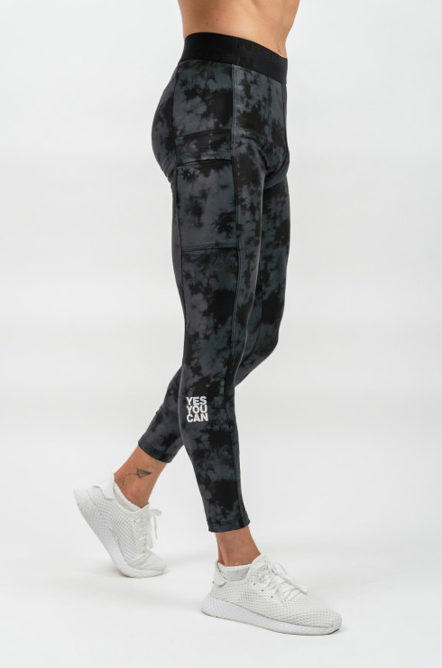 Nebbia Camouflage Sports Leggings Function 333 - black
