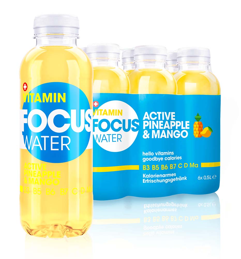 FOCUS WATER ACTIVE (6 x 500ml)