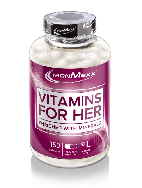 IronMaxx Vitamins For Her (150 Caps)