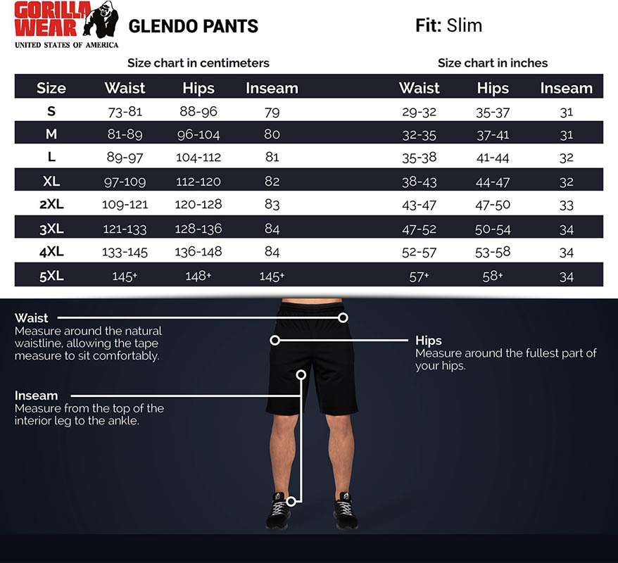 Gorilla Wear Glendo Pants Light Grey