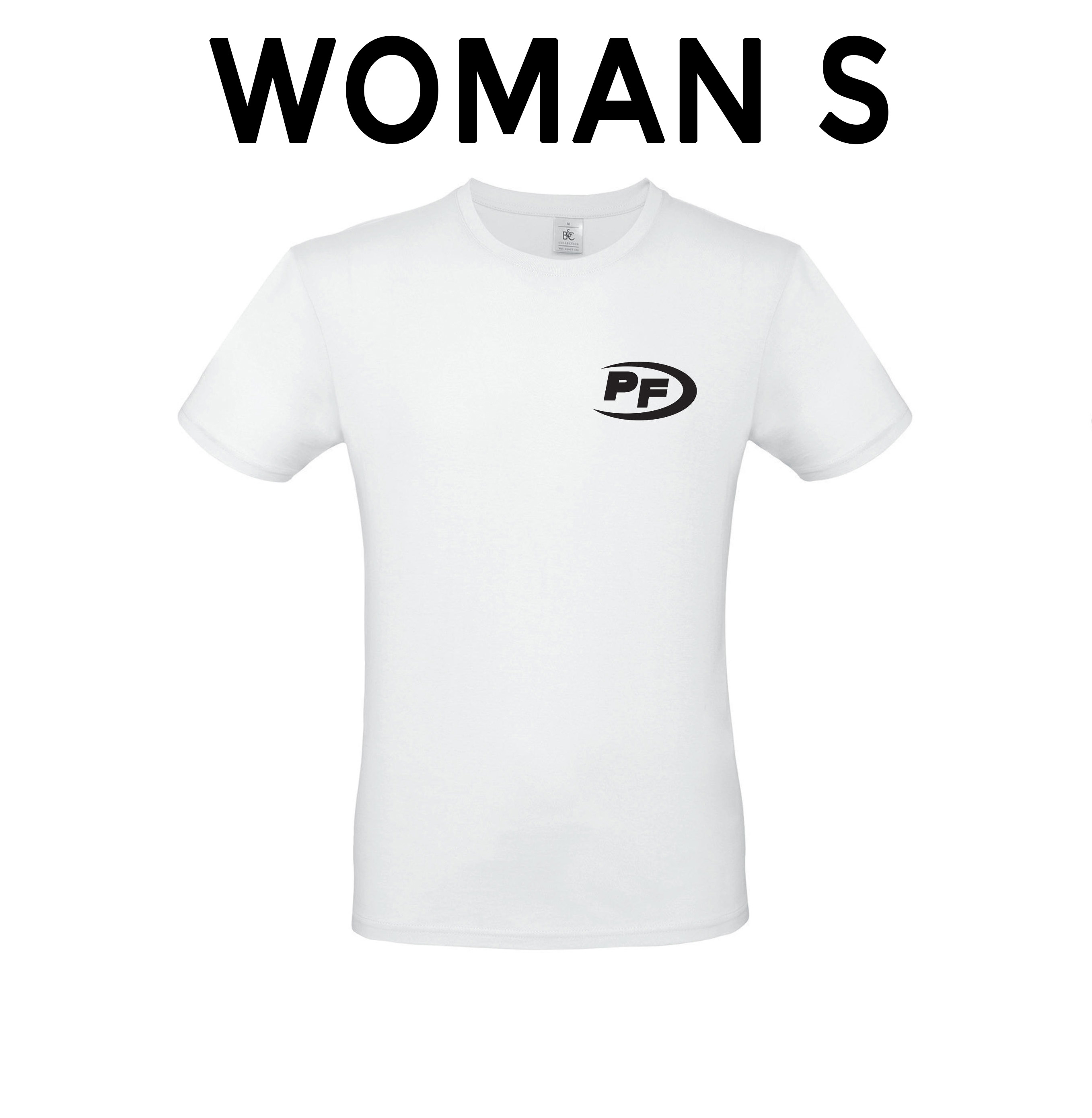 PowerFood One Basic T-Shirt White Damen