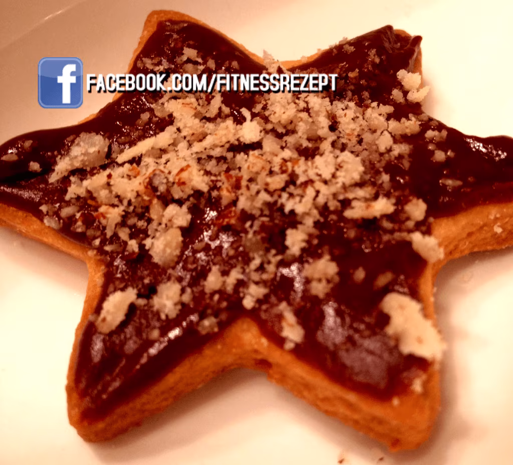 Haselnuss Protein Sterne Haselnuss Protein Sterne
