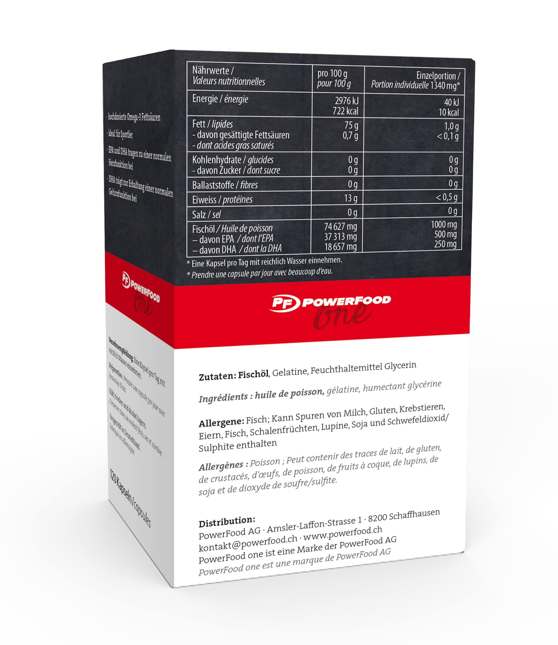PowerFood One Omega 3 Sport (120 Caps)