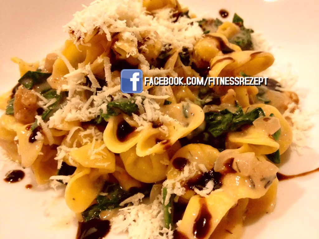 Spinat-Walnuss-Pasta