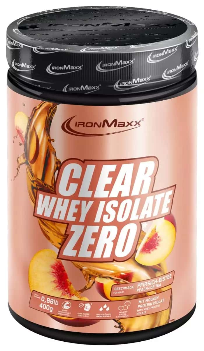 IronMaxx Clear Whey Isolate Zero (400G Dose)