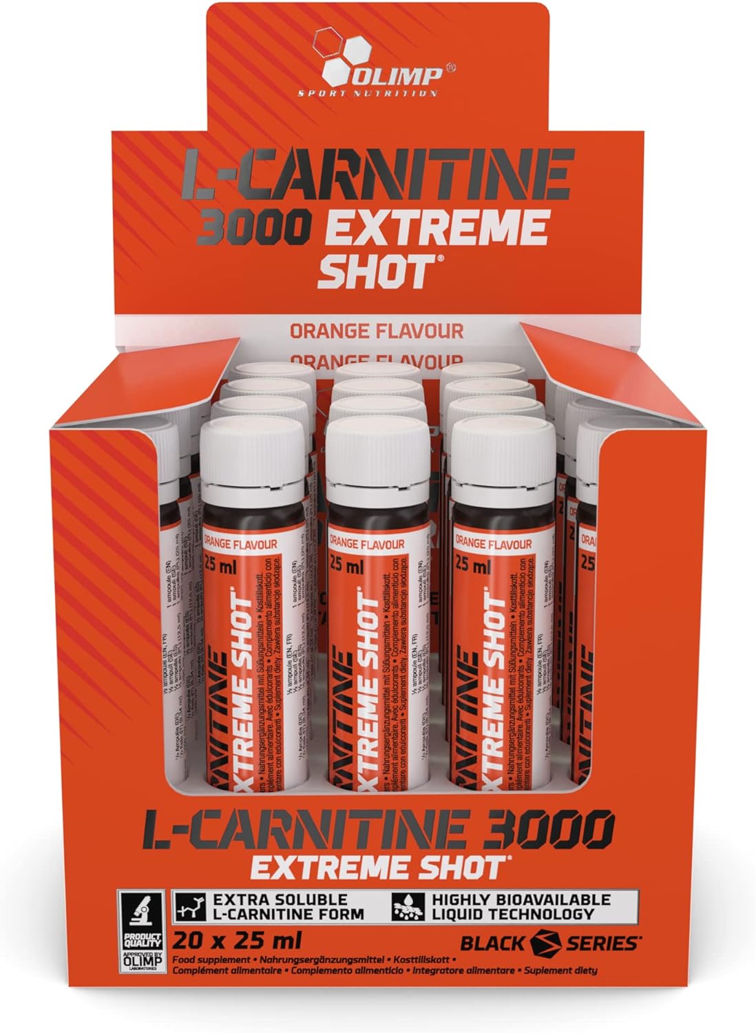 Olimp L-Carnitine 3000 mg EXTREME SHOT (20 x 25ml)