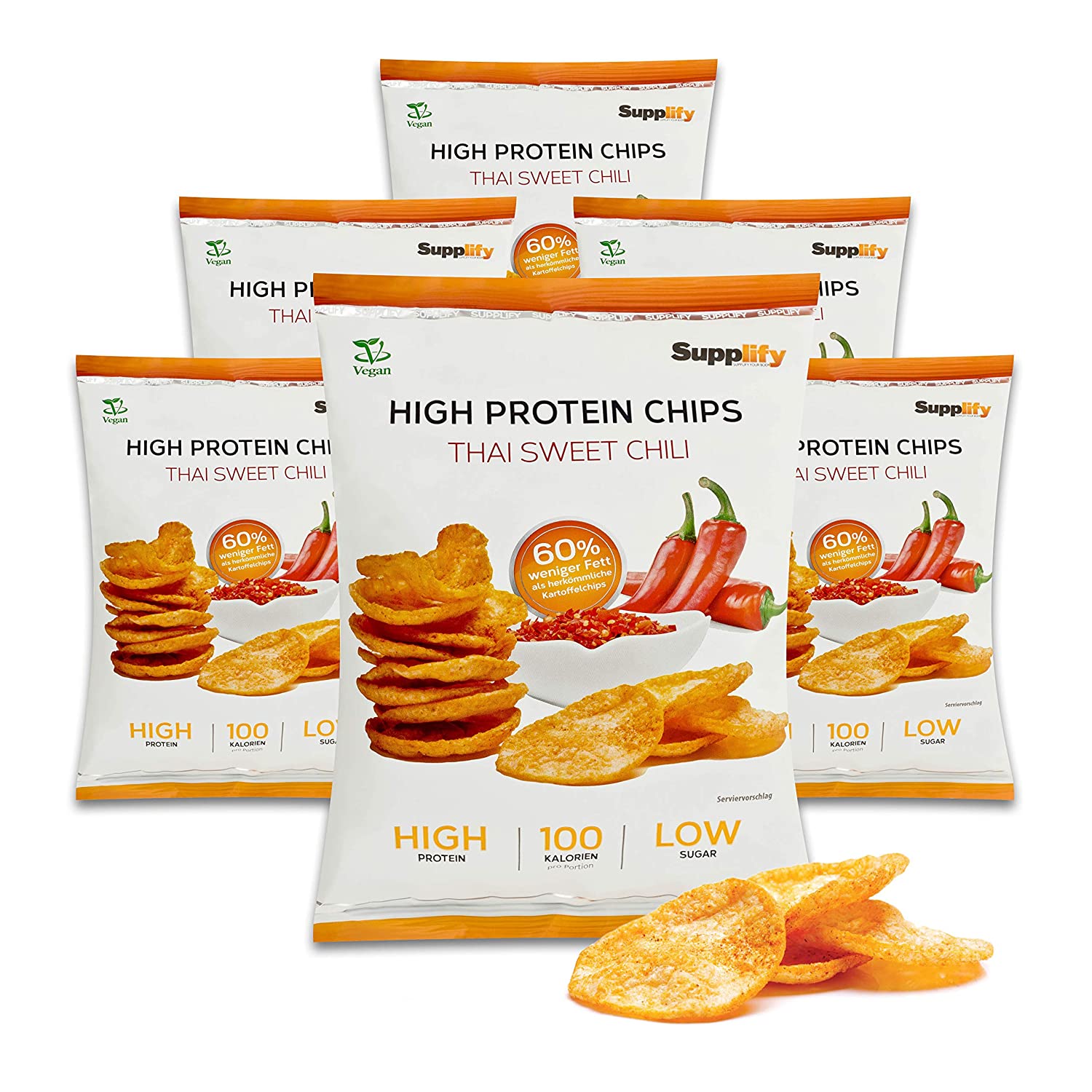 Supplify High Protein Chips (6 X 50G)
