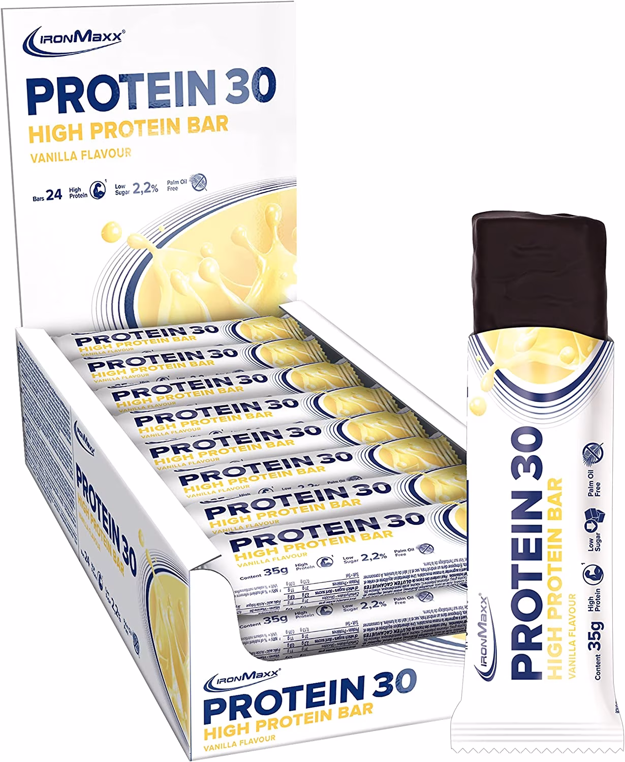IronMaxx Protein 30 Bar (24 x 30G) IronMaxx Protein 30 Bar (24 x 30G)