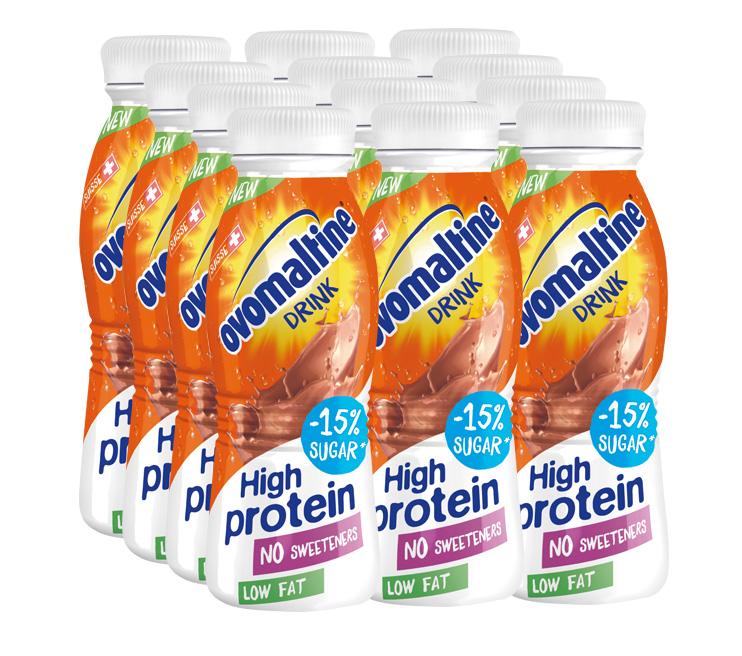 Wander Ovomaltine High Protein Drink (12 x 330ml)