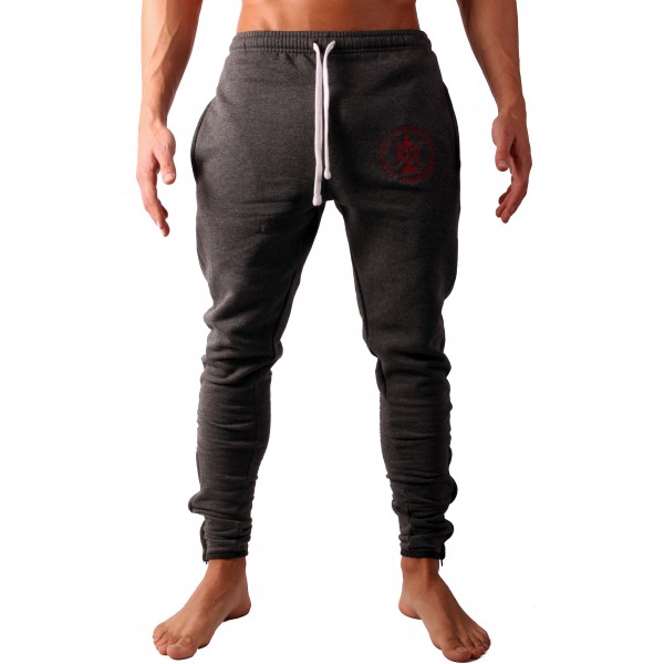 Gym Generation Red Element Pants GREY RED