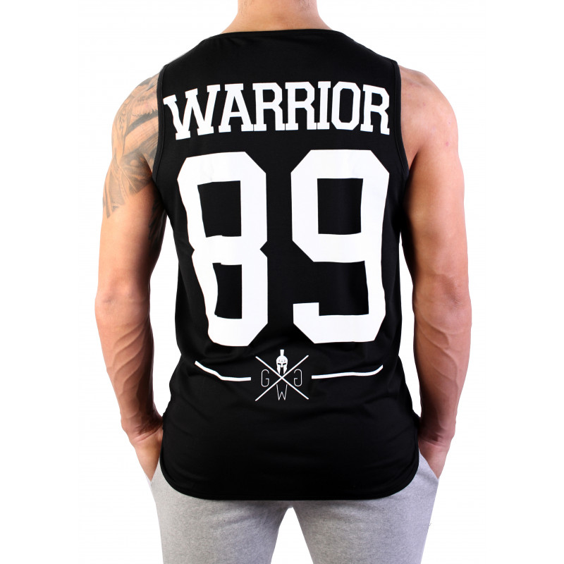 Gym Generation Warrior 89 Tank Top - BLACK