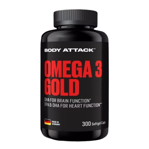 Body Attack Omega 3 Gold (300 Soft Caps)