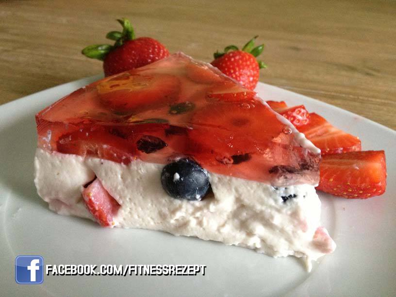 Magerquark Protein Kuchen