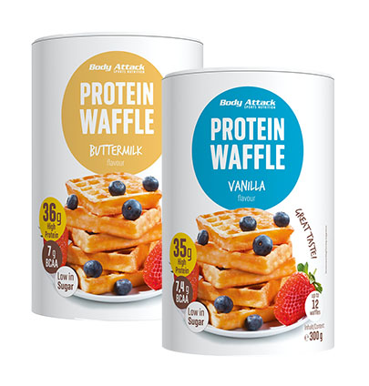 Body Attack Protein Waffle (300g Dose)
