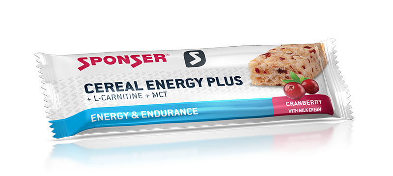 Sponser Cereal Energy Plus Bar (15 x 40g)