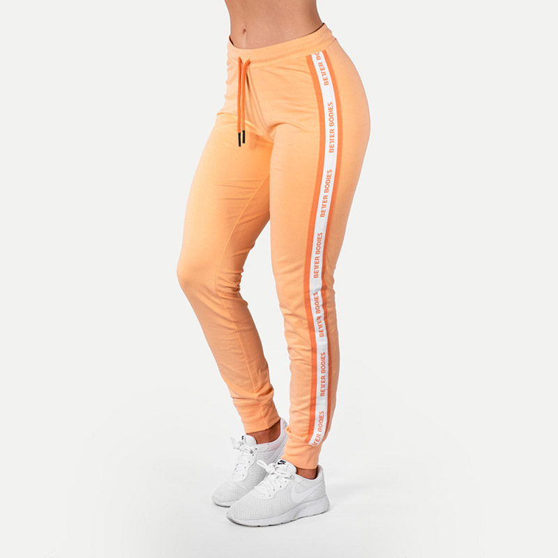 Better Bodies Chrystie Sweatpants LIGHT ORANGE