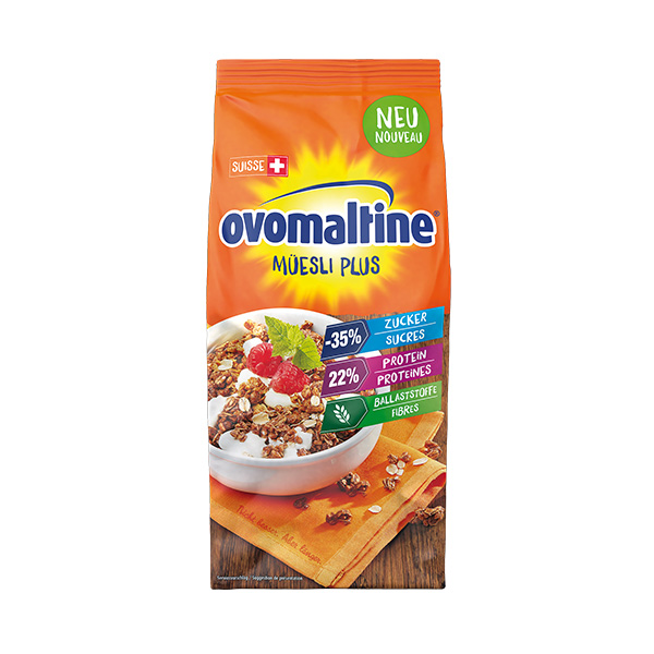 Wander Ovomaltine Müesli Plus (420g Beutel)