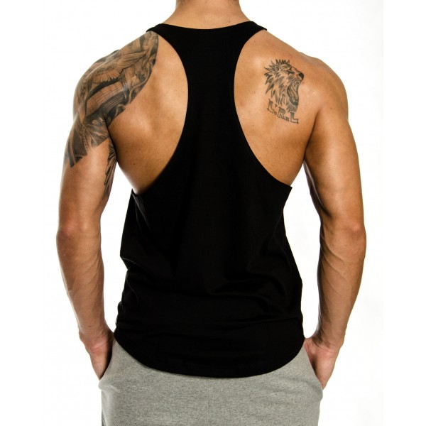 Gym Generation Veni Vidi Vici Stringer SCHWARZ