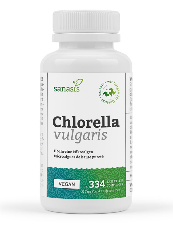 Sanasis Chlorella Vulgaris (100g Tabs)