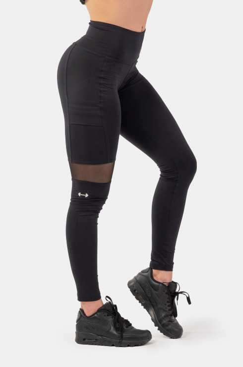 Nebbia Sporty Smart Pocket High-Waist Leggings 404 black