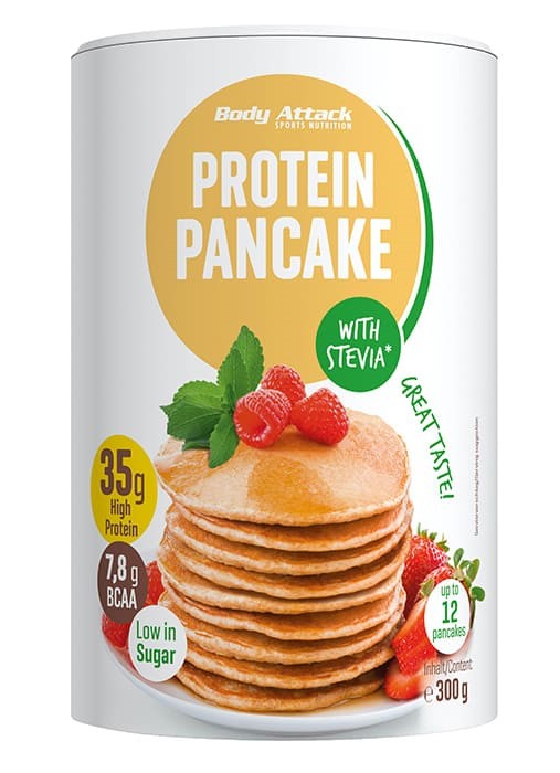 Body Attack Protein Pancake Stevia (300g Dose)