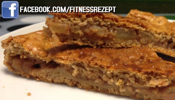 Fitness Apfelkuchen
