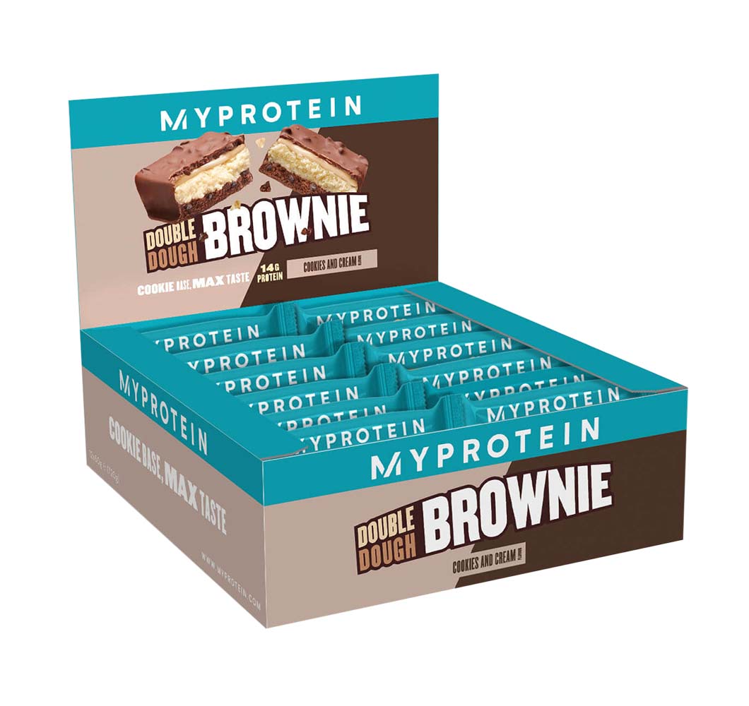 MyProtein Double Dough Brownie (12 x 60g)