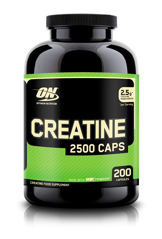 Optimum Nutrition Creatine 2500 (200 Caps à 1250mg)