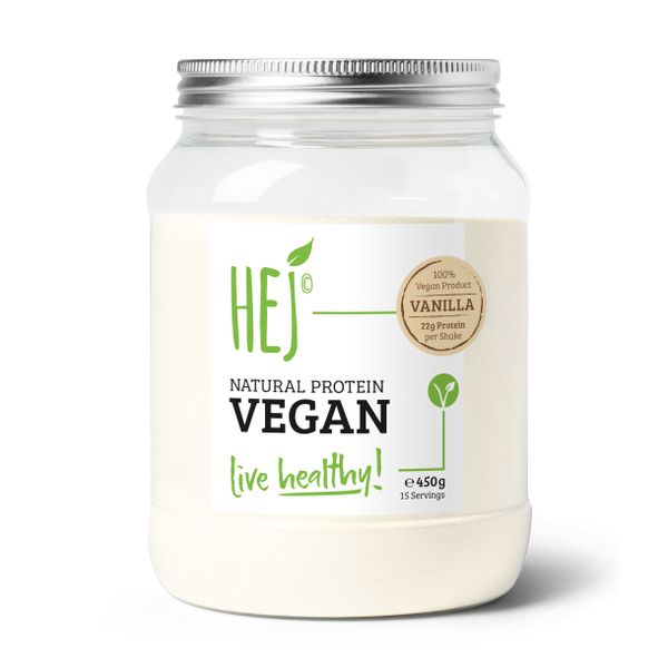HEJ Natural Protein Vegan (450g Dose)