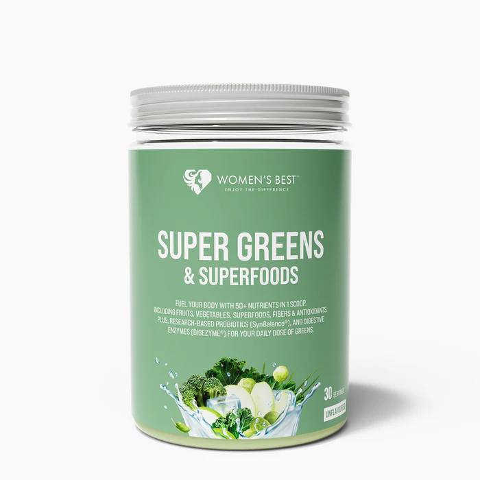 Women`s Best Super Greens & Superfoods (240G Dose)