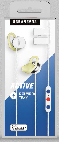 Urbanears Reimers Active TEAM Android Edition (white)
