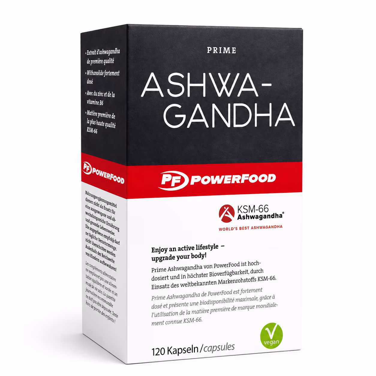 PowerFood Prime Ashwagandha KSM-66 (120 Caps) PowerFood Prime Ashwagandha KSM-66 (120 Caps)