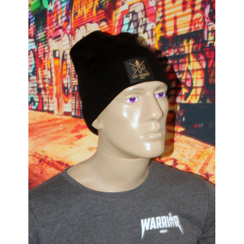 Gym Generation Warrior Beanie BLACK